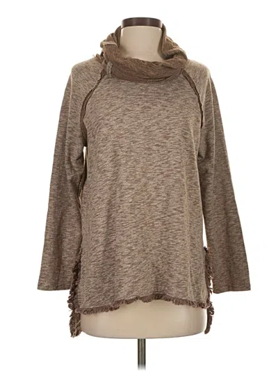 Pre-owned Umgee Pullover Sweater In Brown