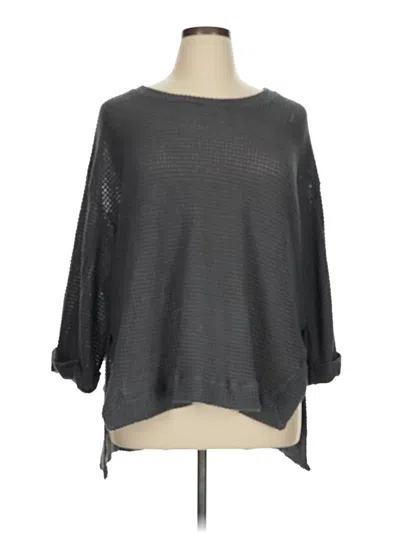 Pre-owned Umgee Pullover Sweater In Gray