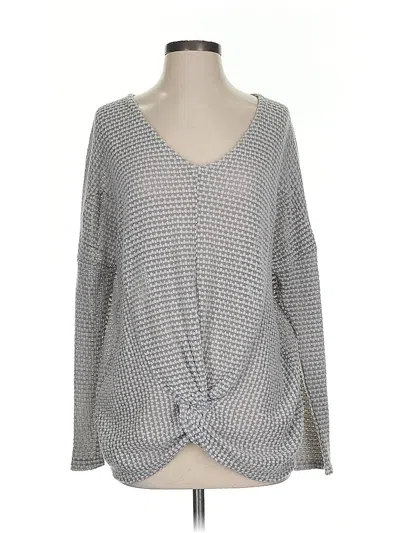 Pre-owned Umgee Pullover Sweater In Green