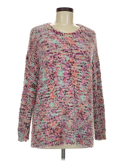 Pre-owned Umgee Pullover Sweater In Pink