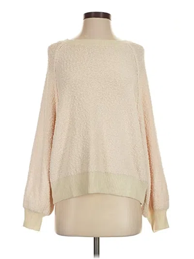 Pre-owned Umgee Pullover Sweater In Tan