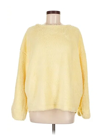 Pre-owned Umgee Pullover Sweater In Yellow