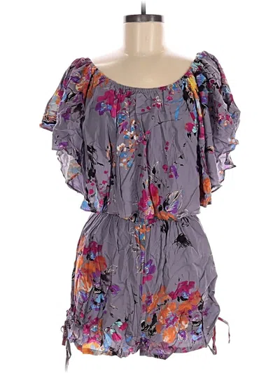 Pre-owned Umgee Romper In Gray