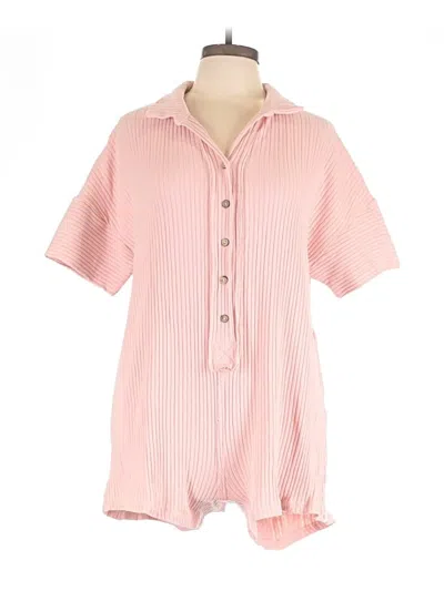 Pre-owned Umgee Romper In Pink