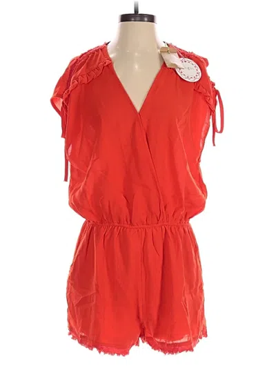 Pre-owned Umgee Romper In Red
