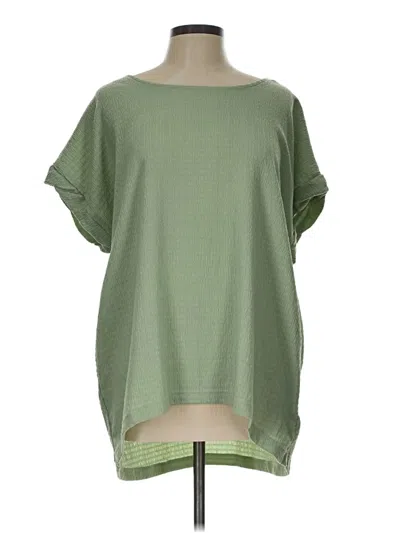 Pre-owned Umgee Short Sleeve T-shirt In Green