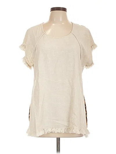 Umgee Short Sleeve T-shirt In Neutral