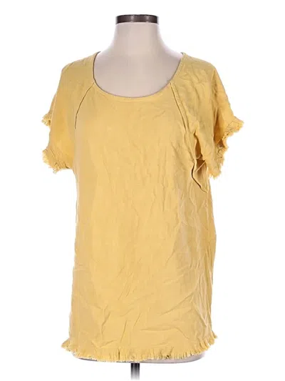 Pre-owned Umgee Short Sleeve T-shirt In Yellow