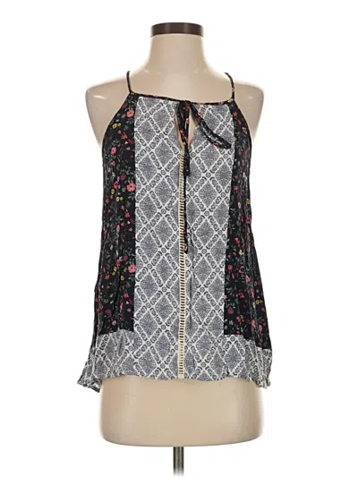 Pre-owned Umgee Sleeveless Blouse In Black