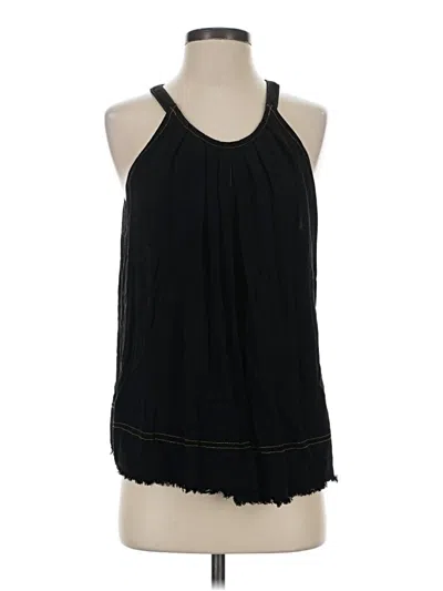 Pre-owned Umgee Sleeveless Blouse In Black