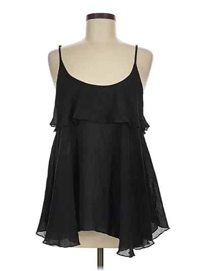 Pre-owned Umgee Sleeveless Blouse In Black