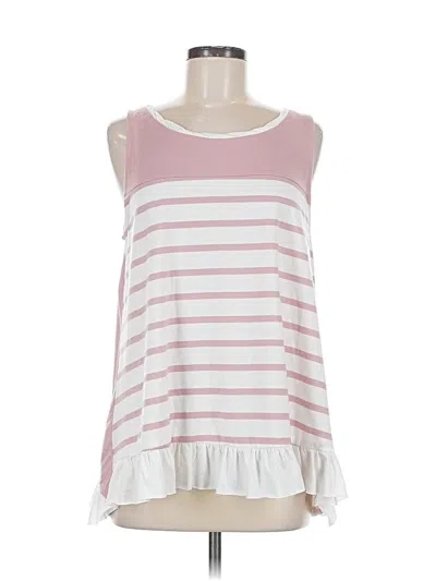 Pre-owned Umgee Sleeveless T-shirt In Pink