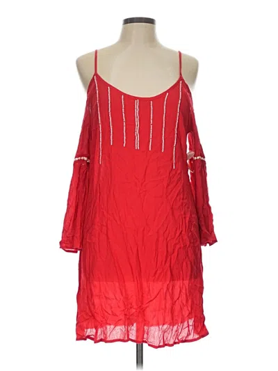 Umgee Sleeveless T-shirt In Red