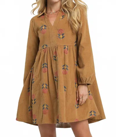 Umgee The Cleo Dress In Brown