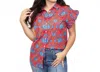 Umgee The Stevie Top In Blue In Blue