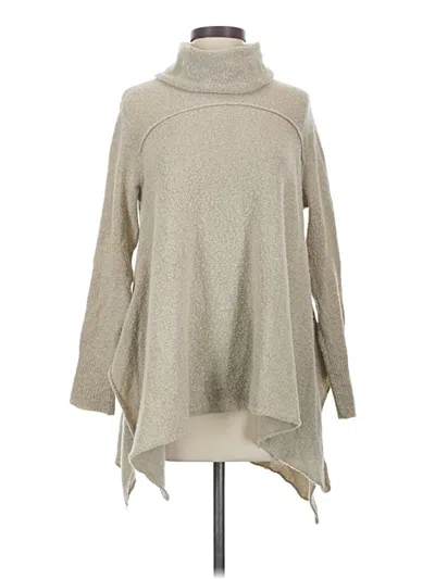 Pre-owned Umgee Turtleneck Sweater In Tan