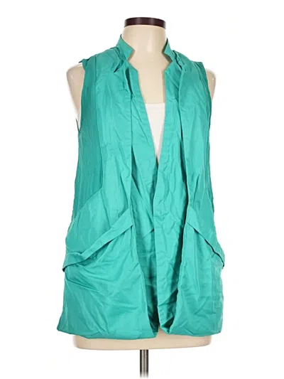 Pre-owned Umgee Vest In Teal