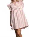Umgee Summer Time Dress In Pink In Pink