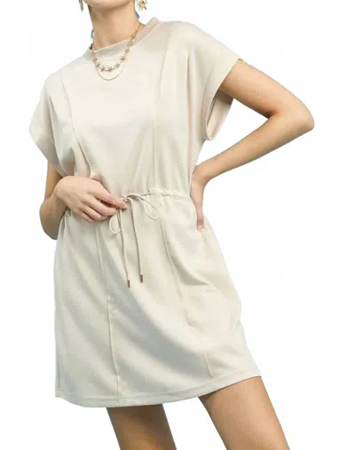 Umgee Women's Mini Dress In Ecru In Multi