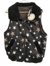 Umgee Women's Stella Star Vest In Black In Black