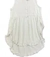 Umgee Women's Wonder Tunic Top In Natural In White