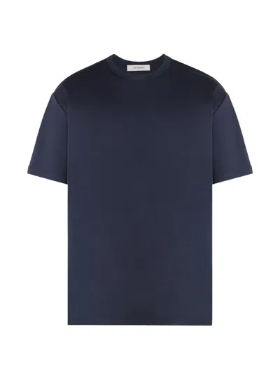 Umit Benan Crew-neck T-shirt In Blue