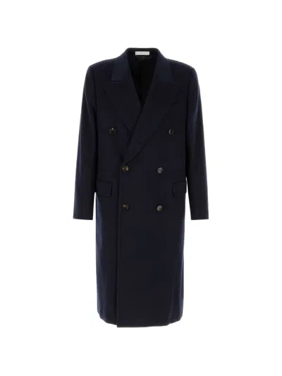 UMIT BENAN DOUBLE-BREASTED CASHMERE COAT