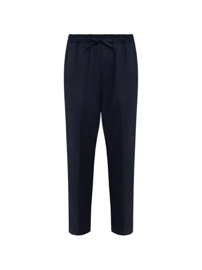 Umit Benan Drawstring Trousers In Blue