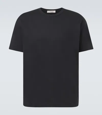 Umit Benan James Cotton Jersey T-shirt In Black
