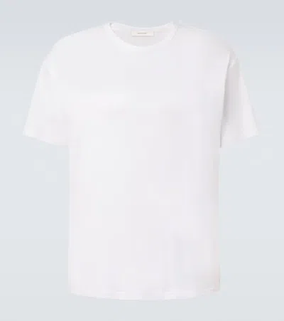 Umit Benan James Cotton Jersey T-shirt In White