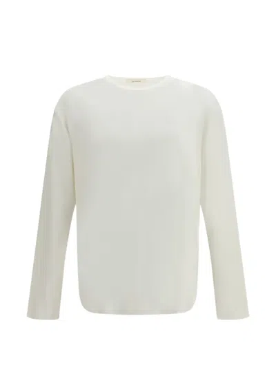 Umit Benan John Long-sleeve T-shirt In White