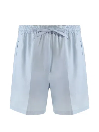 Umit Benan Julian Paradiso Drawstring-waistband Shorts In Blue