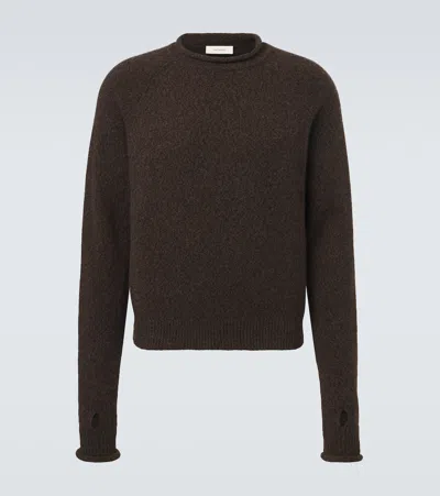 Umit Benan Ricky Cashmere Sweater In Brown