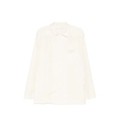 Umit Benan Pocket Shirt In White