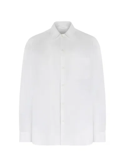 Umit Benan Weekend Chest-pocket Shirt In White