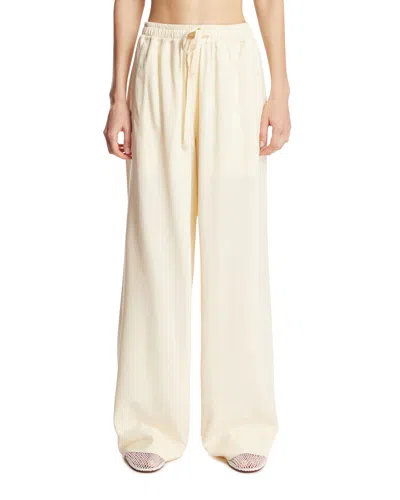 Umit Benan White Julian Trousers