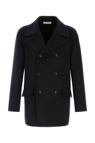 Umit Benan Wool-cashmere Jacket For Men In Blue