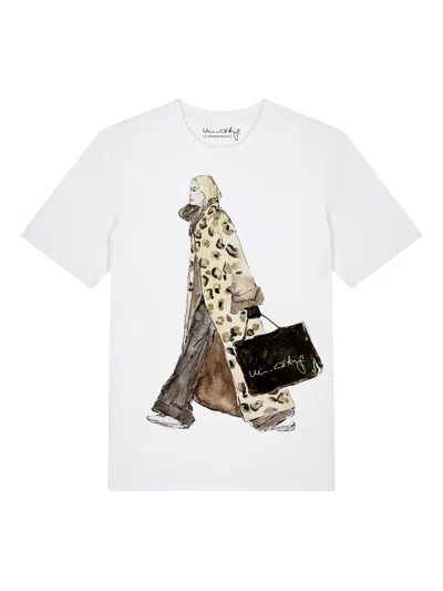 Un-artig Printed T-shirt In White