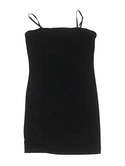 Pre-owned Un Deux Trois Kids' Dress In Black