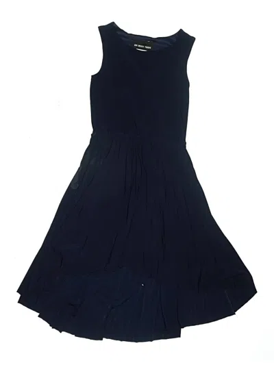 Pre-owned Un Deux Trois Kids' Dress In Blue