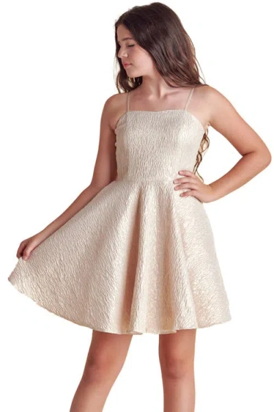 UN DEUX TROIS UN DEUX TROIS FIT AND FLARE PARTY DRESS