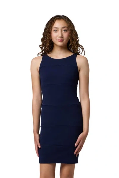 UN DEUX TROIS UN DEUX TROIS PANEL STRETCH FITTED DRESS