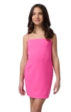 Un Deux Trois Kids'  Sequin Mini Dress In Pink