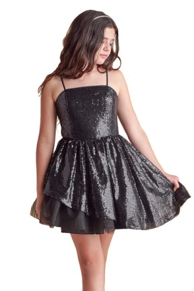 UN DEUX TROIS UN DEUX TROIS SEQUIN PEEK-A-BOO-DRESS