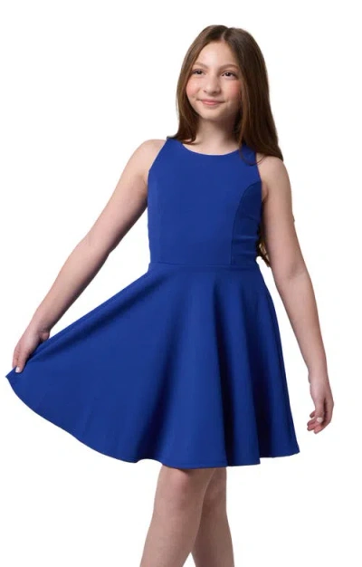 UN DEUX TROIS UN DEUX TROIS TEXTURED RACERBACK DRESS
