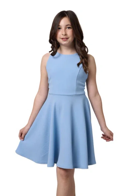 UN DEUX TROIS UN DEUX TROIS TEXTURED RACERBACK DRESS