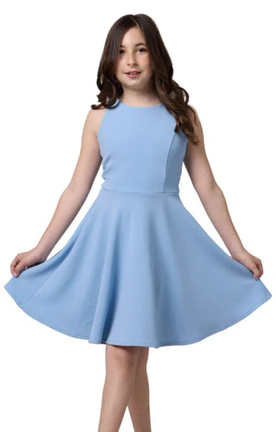 UN DEUX TROIS UN DEUX TROIS TEXTURED STRETCH RACERBACK DRESS