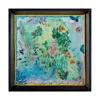 Un Poco Aloha Hawaii Beach Framed Silk