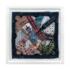 Un Poco Framed Silk Art Collesseum Italy