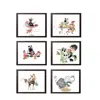 Un Poco Mamma Mia Printed Wood-look Wall Art Set